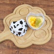 30个/包 一次性铝箔心形烘焙杯，金色/银色/红色可选，适用于烤箱和空气炸锅 - 彩色 - 查看 6