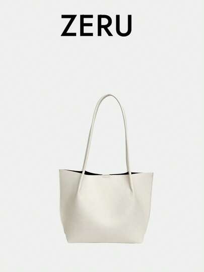 2026新款复古麂皮休闲手提包，大容量单肩通勤包，秋冬季