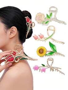 Hair Claws - Multicolor - View 1