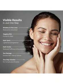 Crema antiedad todo en uno LifeCell: reduce arrugas, líneas de expresión, ojeras y daño solar. Contiene retinol, vitamina C, DMAE y ácido hialurónico. Sin fragancia, para todo tipo de piel (75 g). HHYD - 1 paquete - Ver 5