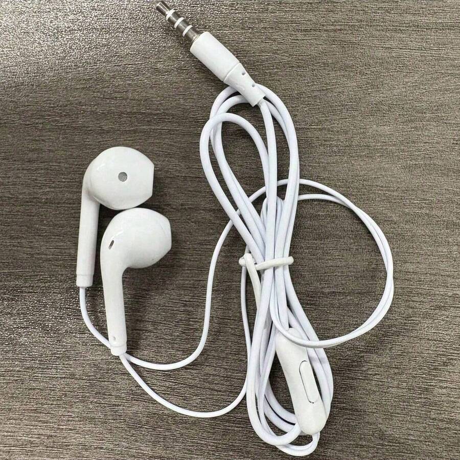 1个带重低音的有线耳机，3.5mm入耳式耳机，适用于智能手机 - 查看 1