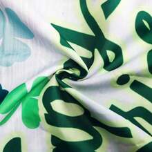 St Patricks Day Shower Curtain for Bathroom Happy St. Patrick's Leprechaun Gnomes Irish Green Truck Waterproof Bath Curtain Shamrocks Fabric Shower Curtains with Hooks for Home Decorations 72"x72" - Irlanda Verde - Ver 6