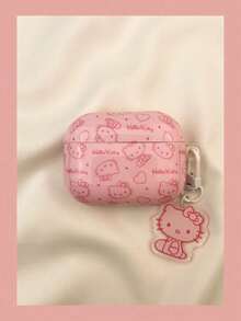 SANRIO 1个IMD KT时尚耳机保护套，兼容苹果新款 Pro 3/Pro 2/4/3/2/1/Pro蓝牙无线耳机保护套 - 粉色 - 查看 4