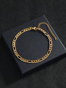 Vòng tay chữ cái mạ vàng 18K đính đá Cubic Zirconia | Món quà hoàn hảo cho bạn gái - Vòng tay chữ cái mang tên Tình yêu - Xem 24