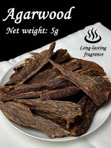 5克天然沉香（海南沉香），高含油量，芳香，空气净化，持久留香，适用于家居香氛、卧室、冥想、瑜伽等。 - 海南沉香 - 查看 2