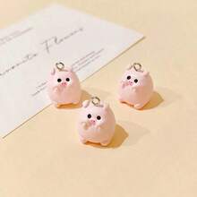 10pcs/20pcs Artificial Coffee Bean Shaped Beads Suitable For DIY Jewelry Making Pendants, Earrings, Necklaces, Bracelets, Keychains, Bag Charms, Resin Crafts - Multicolor - View 3