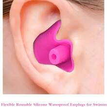 Anti Shedding Swimming Earplugs Are Soft And Fit Snugly Against The Ear Canal, With A Variety Of Styles To Choose From - Multicolor - View 8