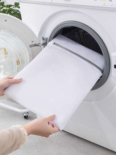 1pc Laundry Protection Bag, Mesh Wash Bag, Lingerie Wash Bag - Portable Washing Machine Clothing Storage, Available In XL, L, M, S Sizes, Suitable For Various Garments, Shirts, Bras, Socks, Stockings, Underwear