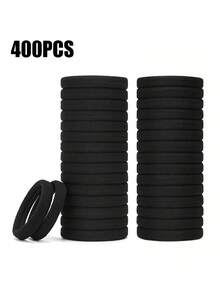 Minimalist Elastic Seamless Hair Ties, Suitable For Women's Daily Wear, Casual Ponytail Hair Ties, Hair Bands - Multicolor - View 12