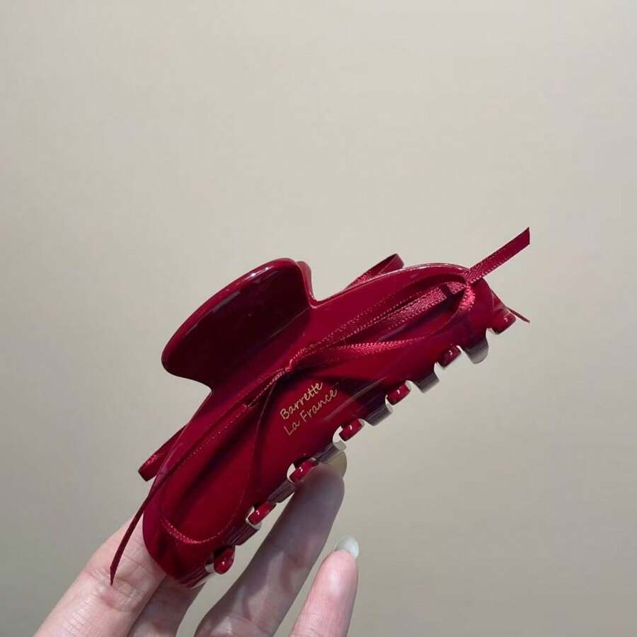 1个欧美时尚纯色发爪，INS风别致坏女孩发夹夏季发饰沙滩发夹度假发夹