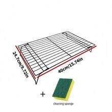 Stainless Steel Cooling Rack Set - Non-Stick, Stackable And Oven- For Baking, Roasting And Cooking - Easy To Clean, Durable Kitchen Essential - Multicolor - View 11