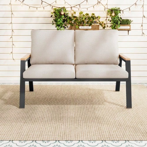 Patio Sofas - Grey - View 3