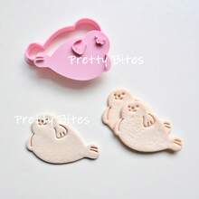 海洋动物饼干模具 海豹饼干模具 海洋生物饼干模具 DIY饼干烘焙工具 - 彩色 - 查看 2