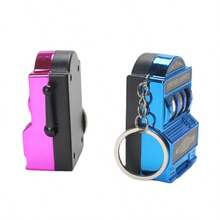 1pc Mini Slot Machine Keychain, Mini Casino Lucky Charm Keyring, Pocket Stress Relief Toy Pendant - Multicolor - View 7