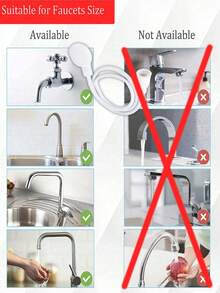 Bộ nối dài vòi nước đa năng này đi kèm với đầu vòi sen, rất tiện dụng để gội đầu, tắm bồn, dùng làm bộ chuyển đổi đầu vòi sen, tắm cho thú cưng, cũng như các sản phẩm chăm sóc và vệ sinh cho thú cưng. Đây cũng là lựa chọn lý tưởng cho các nhu cầu thiết yếu hàng ngày, đồ dùng gia đình, đồ dùng học tập, hàng hóa mùa thu/đông, đồ trang trí Giáng sinh, cũng như quà tặng Giáng sinh, Lễ Tạ ơn và Năm mới. - Nhiều màu - Xem 3