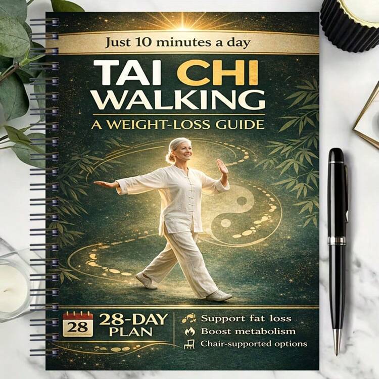 28天太极步行减肥计划 | 每日10分钟，燃烧脂肪，促进新陈代谢，适合所有健身水平。 - 28天太極步行計畫本 - 查看 2