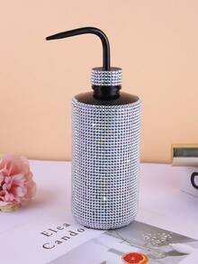 1个500毫升可重复灌装水钻美甲清洁瓶，挤压弯颈睫毛清洁瓶，美甲清洁工具 - 查看 10