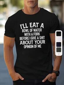 mens casual short sleeve round neck t shirt, cotton 180gsm, Holiday men's and women's T-shirts as gifts, S-XXXL, black - Negro - Ver 1