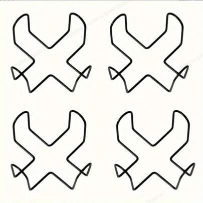 1/4/100pcs Cup Coaster Holder, Desktop Coaster Organizer, Coaster Storage Box, Round & Square Coaster Storage Supplies, Bathroom Accessories