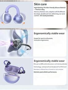 ASUS 华硕 J17 蓝牙耳机 开放式骨传导 Air 运动耳塞 触控高清音质 9D 环绕音频 长续航耳夹式耳机 原装华硕 Adol OWS 无线耳机 - 查看 8