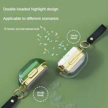 2-In-1 Portable Lint Brush/Pet Hair Remover/Dust Cleaner, Compact Design With Tear Paper Function, Travel Lint Roller Brush - Multiple Styles - View 6