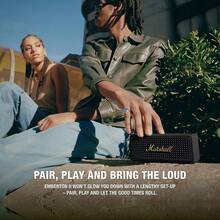 Marshall Loa Bluetooth di động Emberton II, thời gian phát nhạc hơn 30 giờ, chống nước IP67, âm thanh nổi 360 độ chân thực, chế độ xếp chồng, loa không dây mạnh mẽ với âm trầm sâu, lý tưởng cho tiệc tùng, du lịch, hoạt động ngoài trời và tại nhà. - Xem 7
