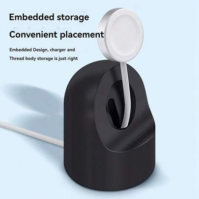 Smart Watch Charging Stand Compatible With Apple Watch Series Multicolor Gift For Valentines Gift For Her/Him