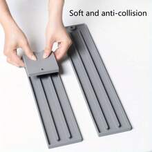 Kitchen Drain Rack, Pot Holder, Heat-Resistant Mat, Waterproof Anti-Mold Anti-Moth Gap Filler, Narrow Design Multi-Functional Kitchen Countertop Organizer, Pot Lid Holder, Suitable For Home And Commercial Use - View 12