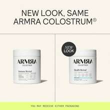 NEW ARMRA Colostrum Powder |   Unflavored |   Gut Health & Bloating |   Skin & Hair |   Immunity |   Keto, Gluten & Fat-Free |   120 Servings - Không hương vị - Xem 3