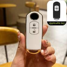 1个TPU材质汽车钥匙扣套，适用于Atenza/CX-3/CX-4/CX-5/CX-7/CX-9/Coupe车型 - 鑰匙保護套 - 查看 13