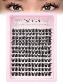 144pcs Lashes Book, C-Curling, Large Quantity, Best Quality With Lowest Price, New DIY Eyelashes, Fluffy Soft, 3D Mink False Eyelashes, Fake Lashes, Makeup, Extension Eye Lashes, Short Eyelashes, DIY Eyelashes, Light Eyelashes, Extensions False Lashes DIY At Home - Multicolor - View 12