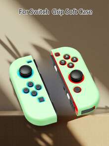Soft Silicone Full Protective Case For Nintendo Switch OLED/Switch NS Joy-Con Controller, Anti-Slip Anti-Sweat Shock-Proof Gaming Accessories, Cute Macaron Colors, Designed Compatible With Switch Players, Compatible With Switch NS/Switch OLED, Various Color Combinations Available, Switch Gaming Accessories, Controller Accessories, Pink, Anti-Drop Anti-Slip, Anti-Scratch - Multicolor - View 24