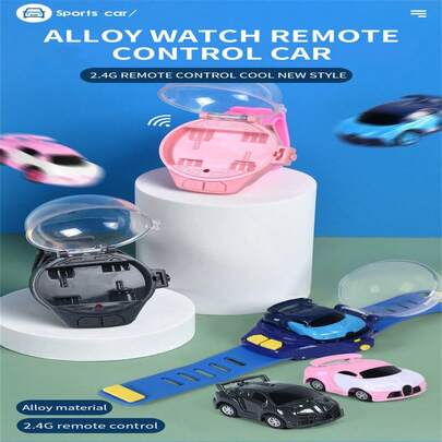 Kinder Spaß Puzzle Mini Funkfernsteuerungsauto, kabellose Indoor/Outdoor Mehrspielermodus interaktive RC Rennwagen, cooles Sportwagen Design Lernspielzeug, fördert Auge-Hand-Koordination, geeignet für Innen- und Außenbereich für Jungen & Mädchen ab 3 Jahren, kreatives Geschenk & Geburtstagsgeschenk (Fernbedienung benötigt 1 AAA-Batterie, nicht enthalten)