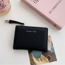 Japanese Style Minimalist Bifold Wallet, Multifunctional Clutch Purse, Unisex Card Holder - Multicolor - View 2