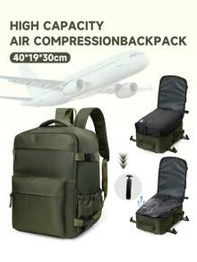 Myco Large Travel Backpack Bag For Women Men,Carry On Backpack,17 Inch Laptop Business Work Waterproof Backpack With Laptop Compartment,Person Item Flight Approved,Travel Laptop Backpack, Extra Large Backpacks, Flight Approved Daypack, Business Bag,Travel Bagbackpack For Schoolp For Men Women,Back Pack - Rectangle - View 16