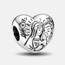 1颗925纯银耶稣救赎珠，适合手链项链DIY饰品制作，可作为礼物送给朋友 - 集合2 - 查看 14