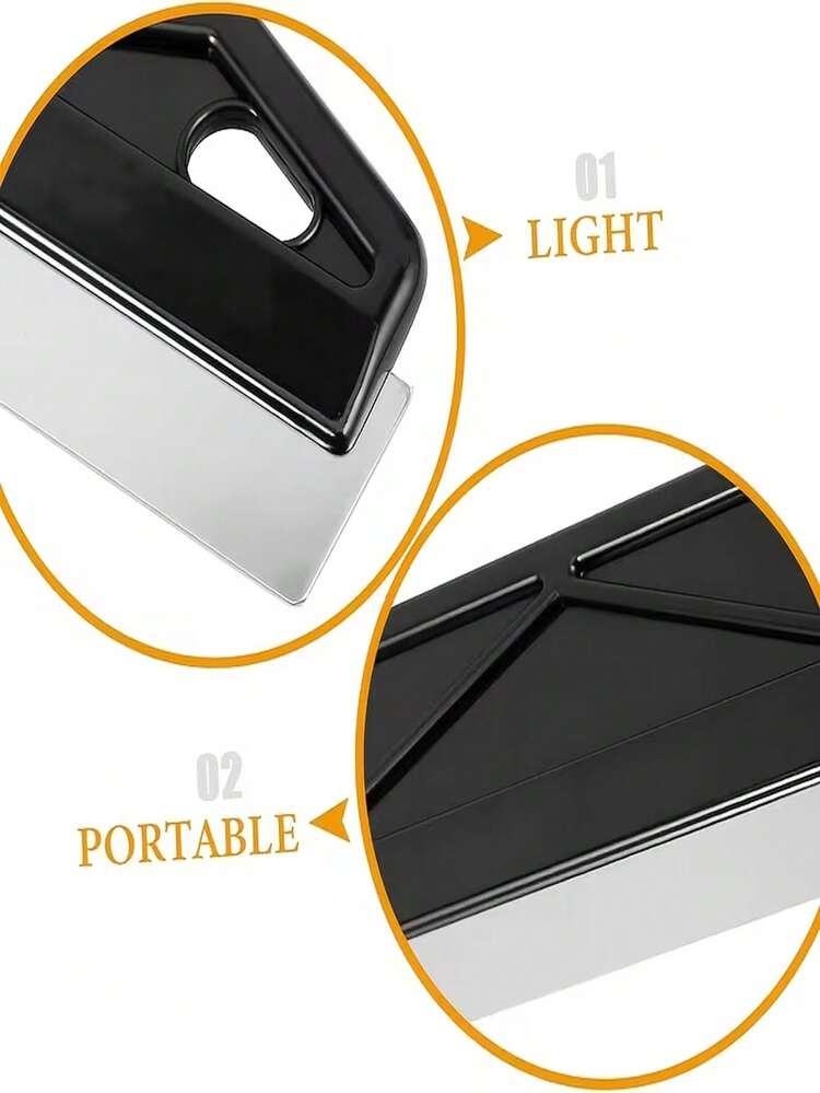 12-Inch Professional Metal & Plastic Paint Guard, Durable Plastic Paint Masking Shield, Stainless Steel & Plastic Paint Edge Protector With Non-Slip Handle And Precision Edge - Precision Cutting Blade For Walls, Trim And Wallpaper - A - View 10