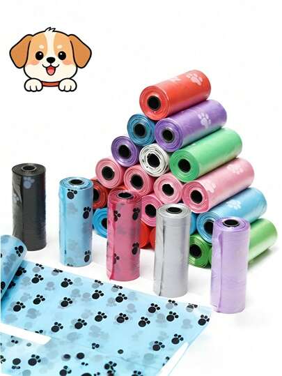 Dog Poop Bags, Pet Waste Bags, Leak-Proof Pet Cleanup Bags, Outdoor Dog Poop Bags, Small Trash Bags, Portable Travel Garbage Bags, Pet Feces Waste Bags, Essential Tool For Cleaning Pet Waste And Trash, Must-Have Pet Storage Item For Outdoor Cleaning