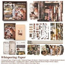 Christmas Series Stationery Gift Set, Happy Christmas Retro Stickers Notebook Memo Pad - 1 Set - View 18