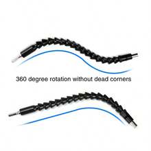 1pc Flexible Drill Bit Extension: Multi-Angle Connecting Rod For Precision Drilling, Compatible With Any Drill Bit - No External Power Required - Multicolor - View 5