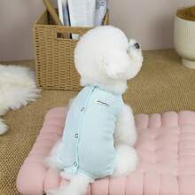 26款传奇狗狗保暖肚皮服，春夏宠物服装，适合猫狗 - 綠色 - 查看 13