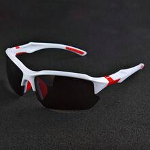 14-Pack Men's Oversized Wrap-Around Sports Sunglasses Multi-Color For Outdoor And Casual Use - 14PCS - 查看 9