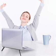 1pc Portable, Foldable And Adjustable Laptop Stand To Upgrade Your Laptop Setup! - A - View 6