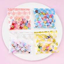 Transparent Star OPP Printed Self-Adhesive Bags, Small Card Packaging Bags, Protective Bags, Gift Packaging Bags - Suitable For Jewelry And Party Gifts, Card Packaging, Jewelry Crafts, Handmade Retail Packaging, Practical And Convenient Small Business Supplies - Multicolor - View 3