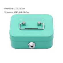 Portable Key Box, Steel Cash Box, Home/Store Storage Cabinet For Keys, Coins, Jewelry - Multicolor - View 30