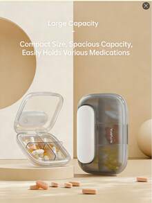 PP Material 6-Compartment Meal Prep Container, Suitable For Carrying Breakfast, Lunch And Dinner, Convenient - Multicolor 1 - View 7