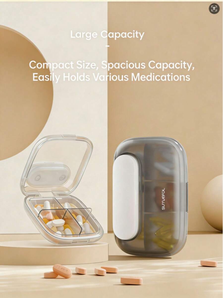 PP Material 6-Compartment Meal Prep Container, Suitable For Carrying Breakfast, Lunch And Dinner, Convenient - Multicolor 1 - View 1