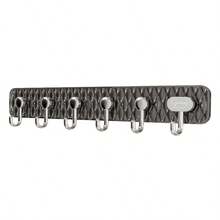 1 pieza Perchero de pared de 6 niveles multiusos sin taladro, adecuado para colgar ropa, sombreros, prendas, almacenamiento en el hogar y el baño - Multicolor - Ver 10