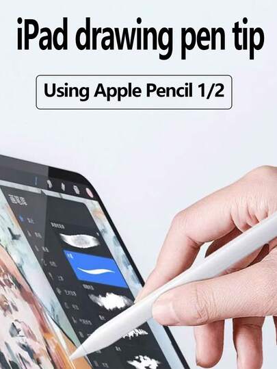 [Hot Selling] 2 Packs Replaceable Capacitive Touch Pen Tips, Suitable For 1st/2nd Generation And Touchscreen Pen Tips, Accessories