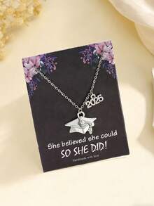 suteyi 1pc 2026 Graduation Season Necklace, Graduation Gift For Teachers And Classmates - Multicolor - View 4